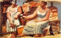 Trois femmes à la fontaine 8 1921 cubiste Pablo Picasso